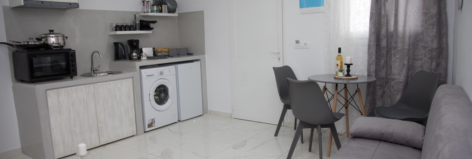 One bedroom apartment 4 pax with outdoor hot tub